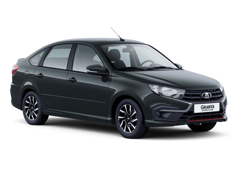 Купить Lada Granta Sportline Лифтбек в вашем городе - СЕРЕБРИСТО-ТЕМНО-СЕРЫЙ "БОРНЕО" (633) - МЕТАЛЛИК