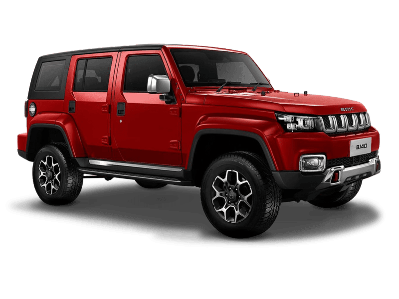 Купить BAIC BJ40 в вашем городе - Красный металлик